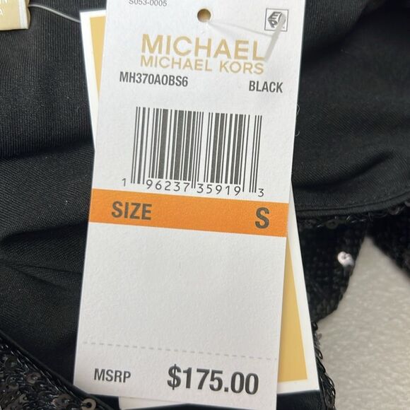 Michael Kors Sequined A-line midi Skirt, Style # MH370AOBS6 NWT size small - Picture 8 of 14